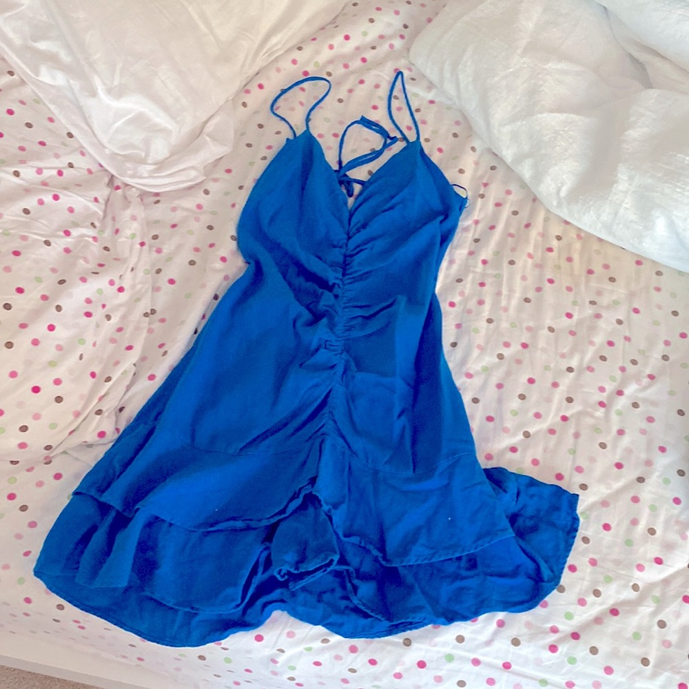 Zara Blue dress